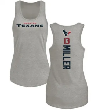 Ash Women's Braxton Miller Houston Texans Backer Tank Top -