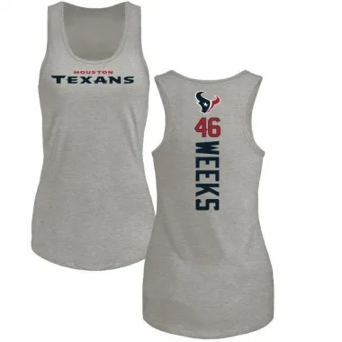 Ash Women's Jon Weeks Houston Texans Backer Tank Top -