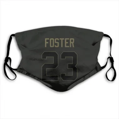 Black Houston Texans Arian Foster   Service Face Mask