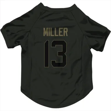 Black Houston Texans Braxton Miller   Service Dog & Cat Pet Jersey