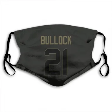 Black Houston Texans Calen Bullock   Service Face Mask