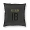 Black Houston Texans Case Keenum   Service Pillow Cover (18 X 18)