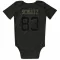 Black Houston Texans Dalton Schultz   Service Newborn & Infant Bodysuit