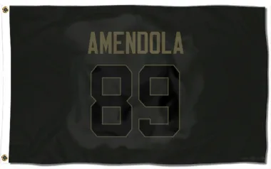 Black Houston Texans Danny Amendola   Service Flag (3 X 5)