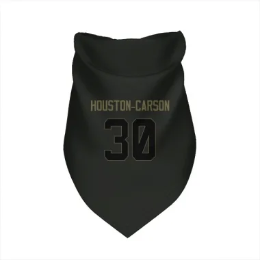 Black Houston Texans DeAndre Houston-Carson   DeAndre -Carson  Service Dog & Cat Pet Bandana