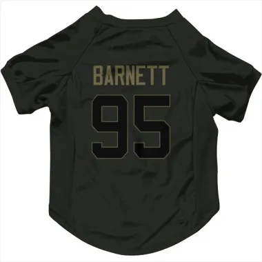 Black Houston Texans Derek Barnett   Service Dog & Cat Pet Jersey