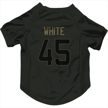 Black Houston Texans Devin White   Service Dog & Cat Pet Jersey