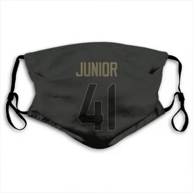 Black Houston Texans Gregory Junior   Service Face Mask