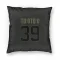 Black Houston Texans Henry To'oTo'o   Service Pillow Cover (18 X 18)