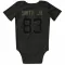 Black Houston Texans Irv Smith Jr.   Service Newborn & Infant Bodysuit