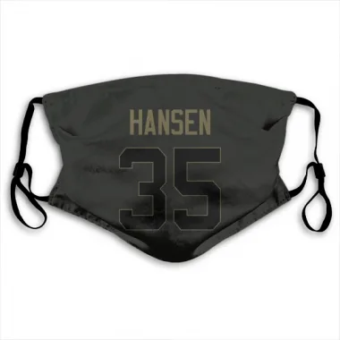 Black Houston Texans Jake Hansen   Service Face Mask