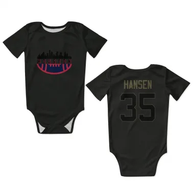 Black Houston Texans Jake Hansen   Service Newborn & Infant Bodysuit