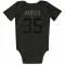 Black Houston Texans Jake Hansen   Service Newborn & Infant Bodysuit