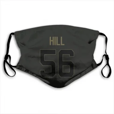 Black Houston Texans Jamal Hill   Service Face Mask