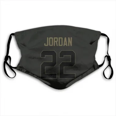 Black Houston Texans Jawhar Jordan   Service Face Mask