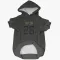 Black Houston Texans J.J. Taylor   Service Dog & Cat Pet Hoodie