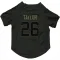 Black Houston Texans J.J. Taylor   Service Dog & Cat Pet Jersey