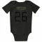 Black Houston Texans J.J. Taylor   Service Newborn & Infant Bodysuit