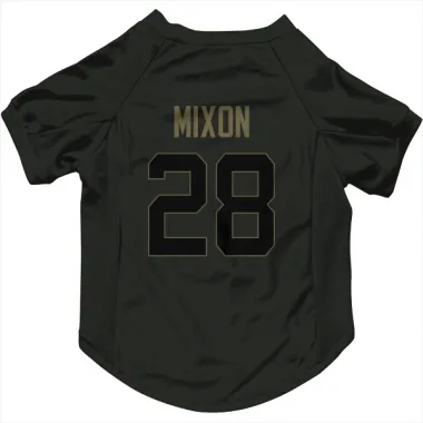 Black Houston Texans Joe Mixon   Service Dog & Cat Pet Jersey