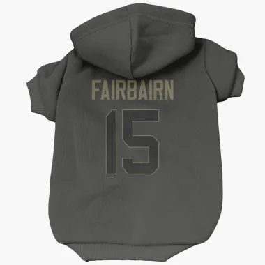 Black Houston Texans Ka'imi Fairbairn   Service Dog & Cat Pet Hoodie