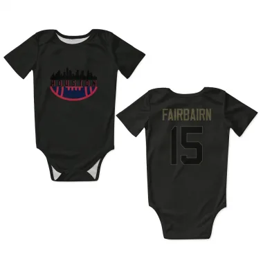 Black Houston Texans Ka'imi Fairbairn   Service Newborn & Infant Bodysuit