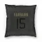 Black Houston Texans Ka'imi Fairbairn   Service Pillow Cover (18 X 18)