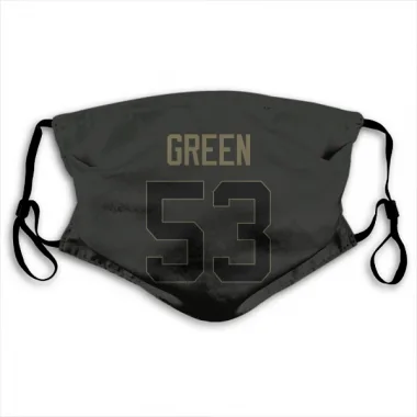 Black Houston Texans Kendrick Green   Service Face Mask