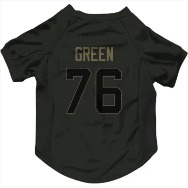 Black Houston Texans Kenyon Green   Service Dog & Cat Pet Jersey