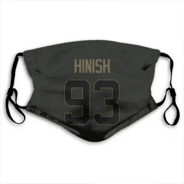 Black Houston Texans Kurt Hinish   Service Face Mask