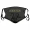 Black Houston Texans LaDarius Henderson   Service Face Mask