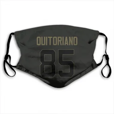 Black Houston Texans Teagan Quitoriano   Service Face Mask