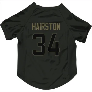 Black Houston Texans Troy Hairston   Service Dog & Cat Pet Jersey