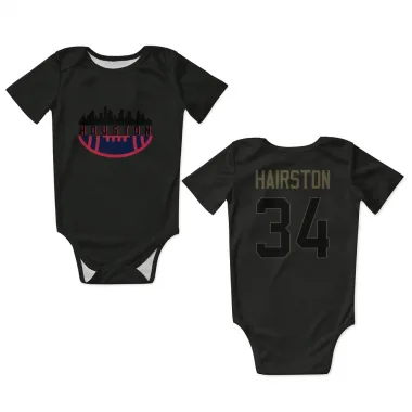 Black Houston Texans Troy Hairston   Service Newborn & Infant Bodysuit