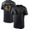 Black Men's Andrew Beck Houston Texans 2020 Salute To Service Performance T-Shirt