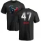 Black Men's Andrew Beck Houston Texans Midnight Mascot T-Shirt -