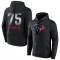 Black Men's Austin Deculus Houston Texans Midnight Mascot Pullover Hoodie