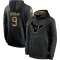 Black Men's Brevin Jordan Houston Texans 2020 Salute to Service Sideline Performance Pullover Hoodie