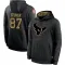 Black Men's Cade Stover Houston Texans 2020 Salute to Service Sideline Performance Pullover Hoodie