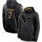 Black Men's C.J. Stroud Houston Texans 2020 Salute to Service Sideline Performance Pullover Hoodie