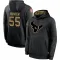 Black Men's Danielle Hunter Houston Texans 2020 Salute to Service Sideline Performance Pullover Hoodie