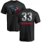 Black Men's Dare Ogunbowale Houston Texans Midnight Mascot T-Shirt -