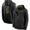 Black Men's Jalen Pitre Houston Texans 2020 Salute to Service Sideline Performance Pullover Hoodie