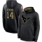 Black Men's Jared Wayne Houston Texans 2020 Salute to Service Sideline Performance Pullover Hoodie