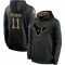 Black Men's Jeff Okudah Houston Texans 2020 Salute to Service Sideline Performance Pullover Hoodie