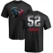 Black Men's Jerry Hughes Houston Texans Midnight Mascot T-Shirt -