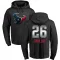 Black Men's J.J. Taylor Houston Texans Midnight Mascot Pullover Hoodie