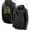 Black Men's Joe Mixon Houston Texans 2020 Salute to Service Sideline Performance Pullover Hoodie