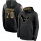 Black Men's Juice Scruggs Houston Texans 2020 Salute to Service Sideline Performance Pullover Hoodie