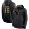 Black Men's Kedon Slovis Houston Texans 2020 Salute to Service Sideline Performance Pullover Hoodie