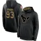 Black Men's Kurt Hinish Houston Texans 2020 Salute to Service Sideline Performance Pullover Hoodie